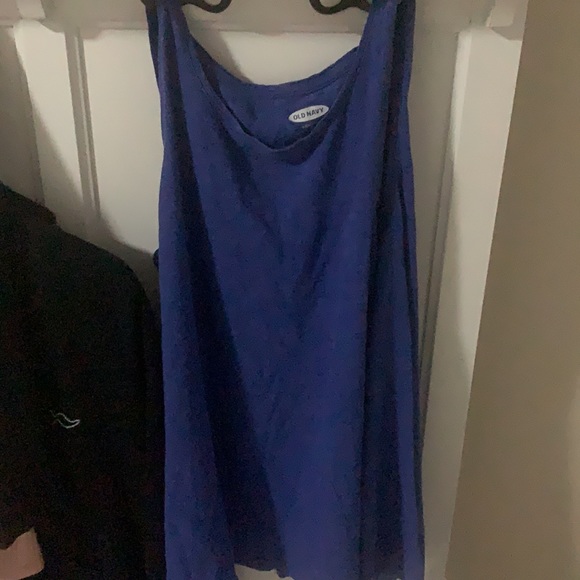 Blue tank top - Picture 2 of 2